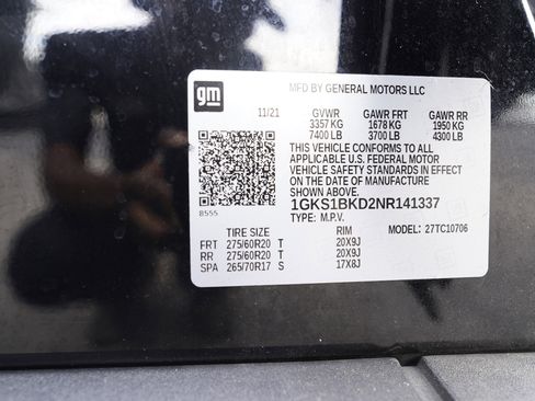 Used 2022 GMC Yukon SLT w/ SLT Luxury Package RWD image 49