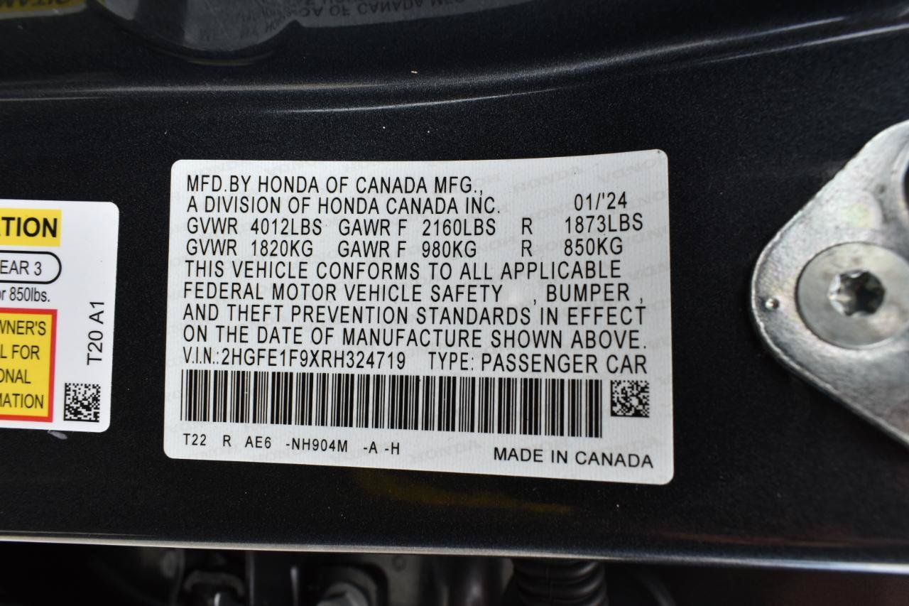 Used 2024 Honda Civic Touring image 48