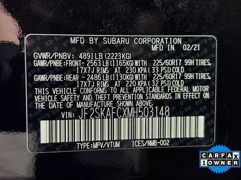 Used 2021 Subaru Forester Premium w/ Popular Package #1 AWD/4WD image 32