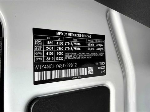 New 2025 Mercedes-Benz Sprinter 2500 image 18