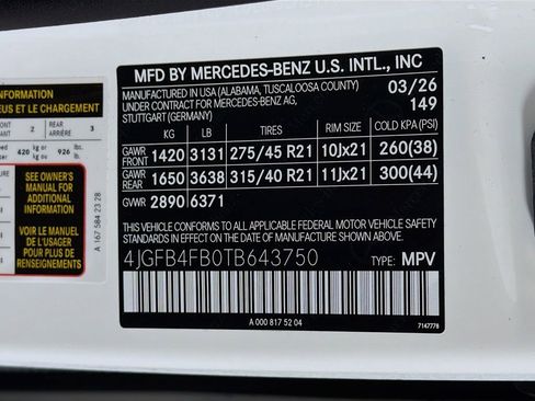 New 2026 Mercedes-Benz GLE 350 4MATIC image 37