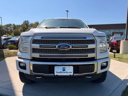 Used 2015 Ford F150 Platinum w/ Equipment Group 701A Luxury AWD/4WD image 12