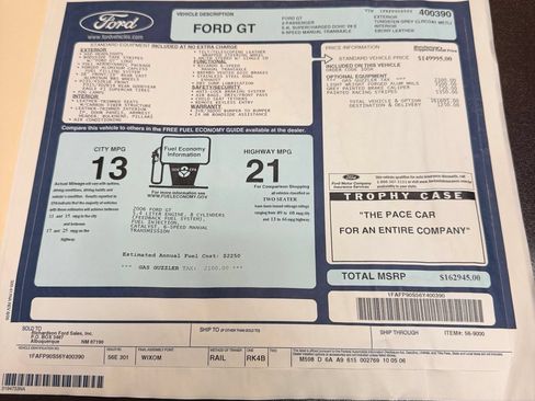 Used 2006 Ford GT RWD image 96