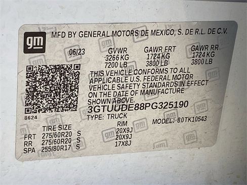 Used 2023 GMC Sierra 1500 SLT w/ SLT Premium Package image 43