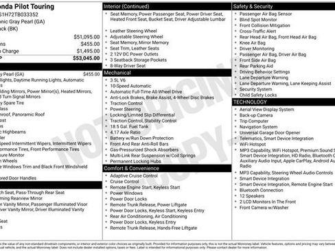 New 2026 Honda Pilot Touring image 32