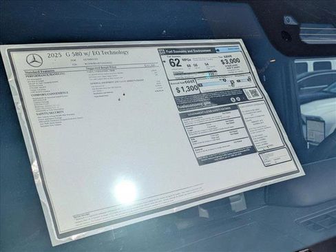 New 2025 Mercedes-Benz G 580 w/ EQ Technology image 18