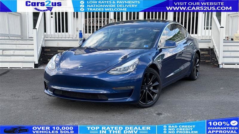 Used 2019 Tesla Model 3 Long Range AWD/4WD image 1