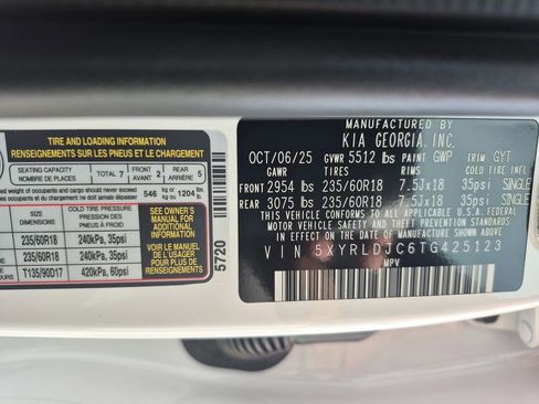 New 2026 Kia Sorento S image 27