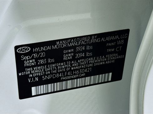 Used 2020 Hyundai Elantra SEL w/ Cargo Package (C1) image 70