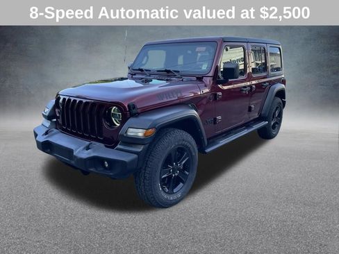 Used 2021 Jeep Wrangler Unlimited Sport AWD/4WD image 3
