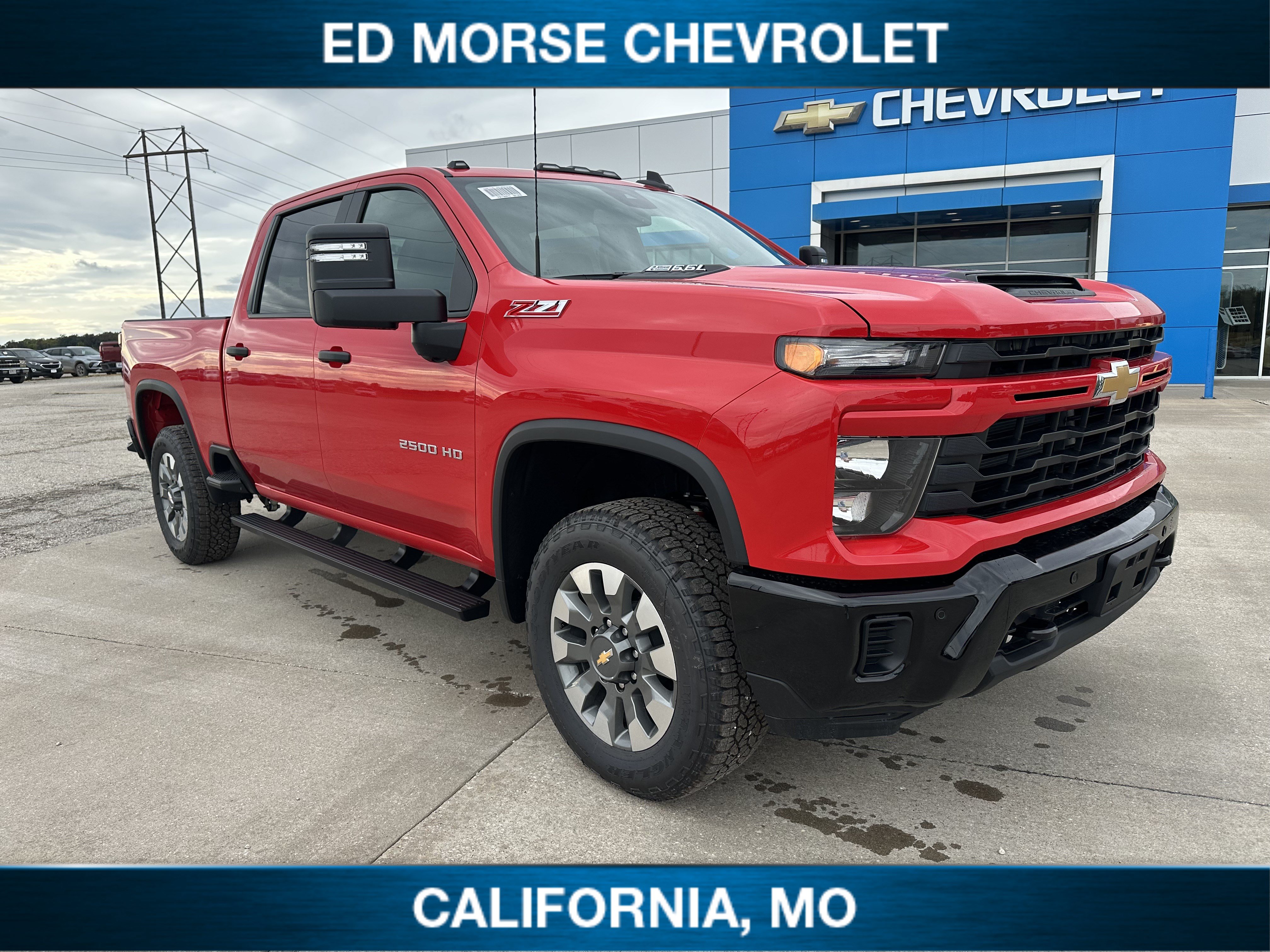 New 2026 Chevrolet Silverado 2500 Custom w/ Custom Value Package AWD/4WD image 1