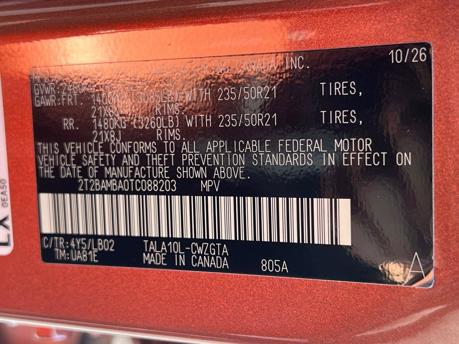 New 2026 Lexus RX 350 Premium Plus w/ Convenience Package FWD image 26