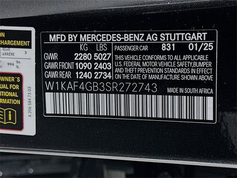 Certified 2025 Mercedes-Benz C 300 Sedan image 31