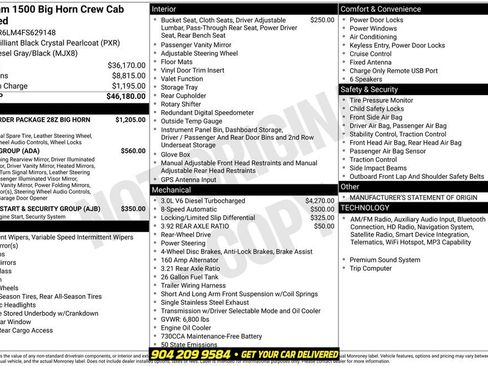 Used 2015 RAM 1500 Big Horn RWD image 3