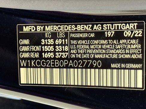 Used 2023 Mercedes-Benz EQS 450+ 4MATIC Sedan image 30