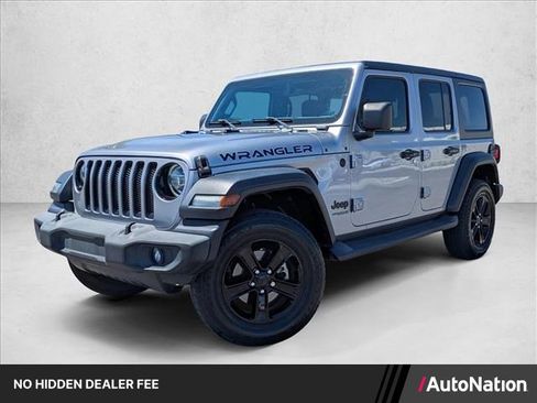 Used 2021 Jeep Wrangler Unlimited Sport AWD/4WD image 1