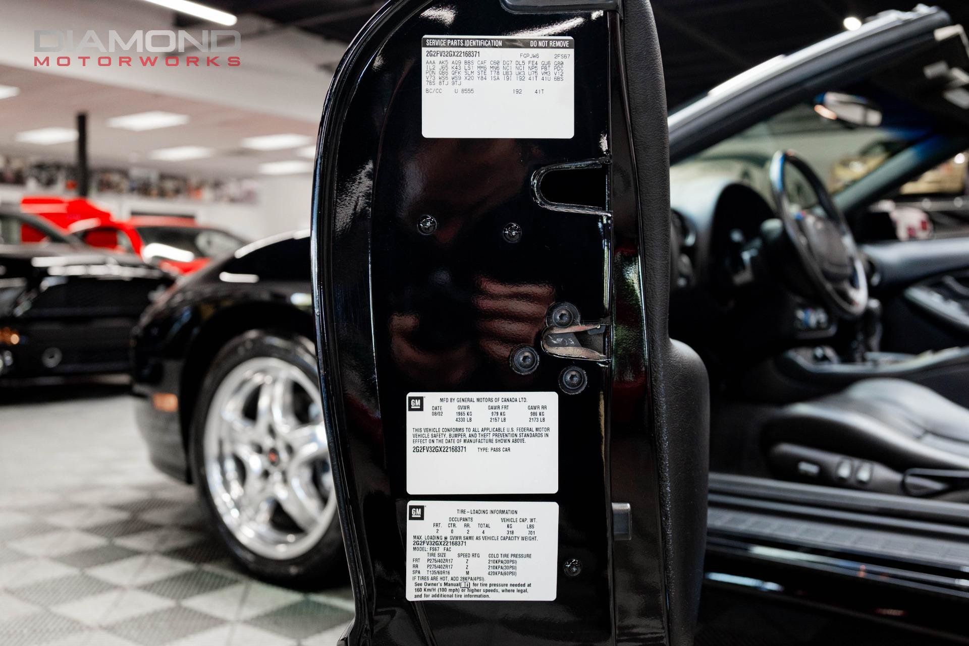 Used 2002 Pontiac Firebird Trans Am RWD image 77
