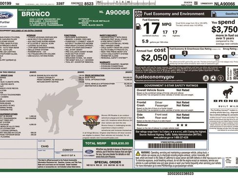 Used 2022 Ford Bronco Badlands image 5