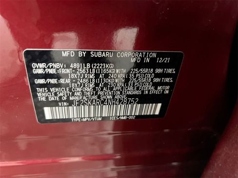 Used 2022 Subaru Forester Touring image 29