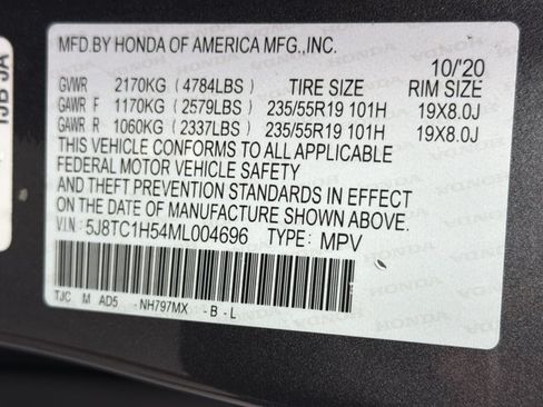 Used 2021 Acura RDX FWD w/ Technology Package image 29