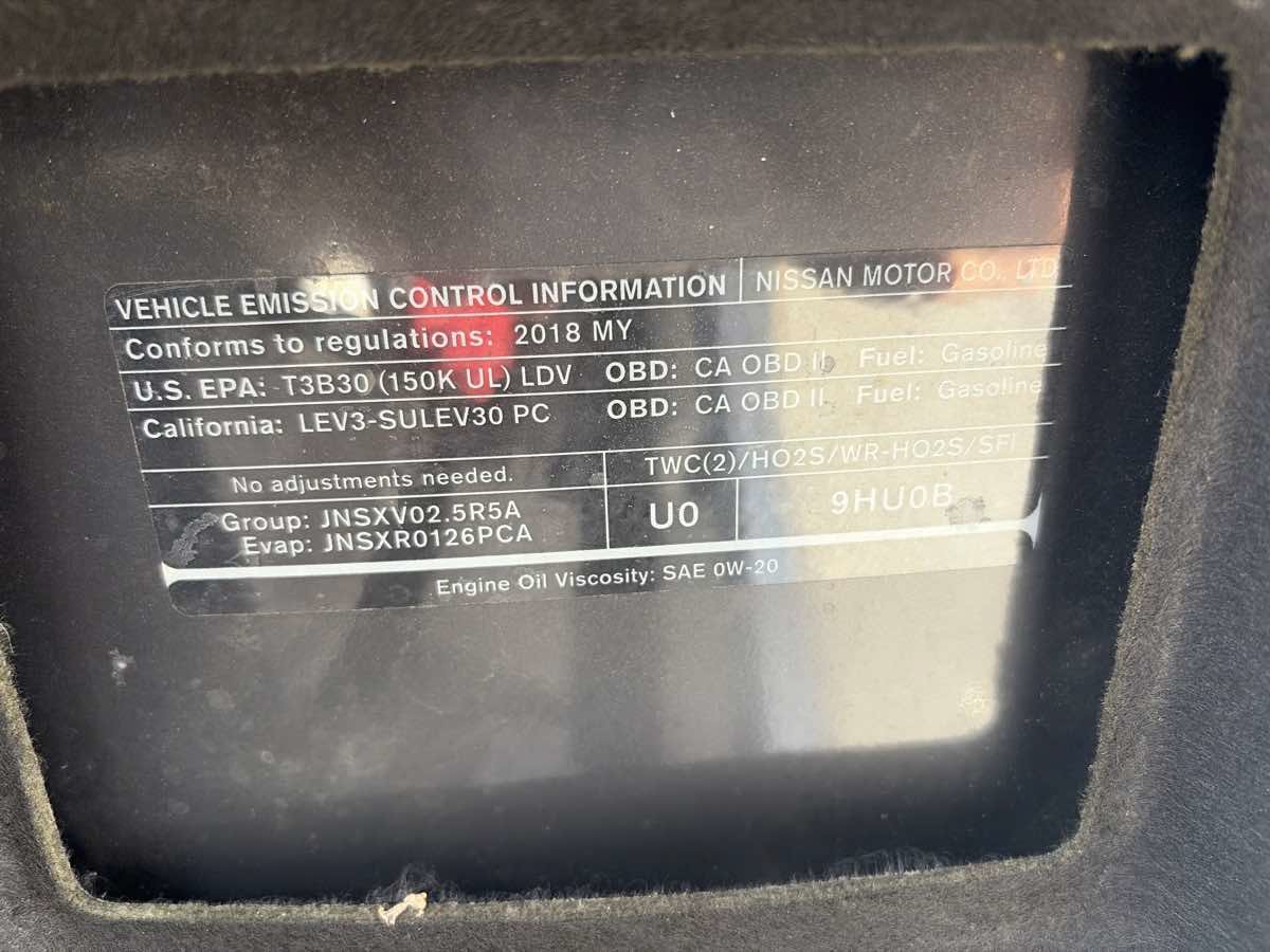Used 2018 Nissan Altima 2.5 SR w/ SR Midnight Edition FWD image 36
