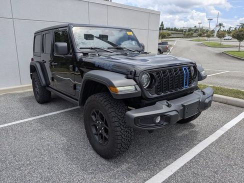 Used 2025 Jeep Wrangler Unlimited Sport S 4xe AWD/4WD image 1
