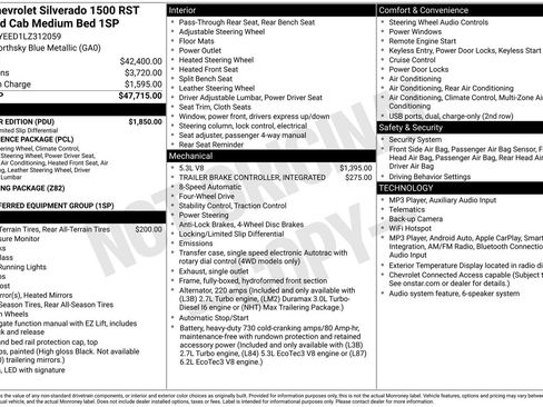 Used 2020 Chevrolet Silverado 1500 RST w/ All-Star Edition AWD/4WD image 35