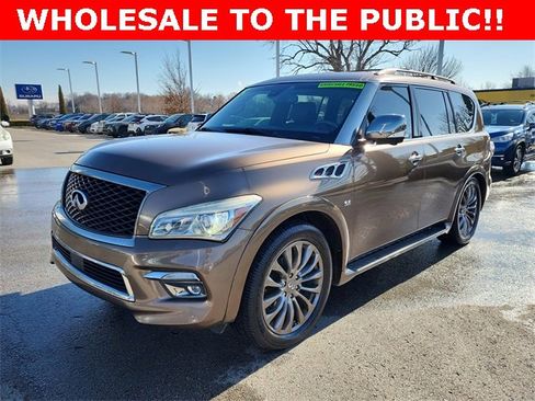 Used 2015 INFINITI QX80 Limited w/ Limited Package image 8