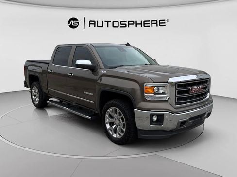 Used 2015 GMC Sierra 1500 SLT w/ SLT Crew Cab Value Package AWD/4WD image 12
