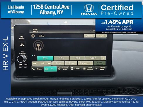 Certified 2023 Honda HR-V EX-L image 16
