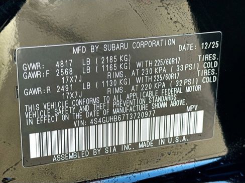 New 2026 Subaru Crosstrek 2.5i image 37