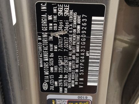 Used 2016 Kia Sorento FWD image 33