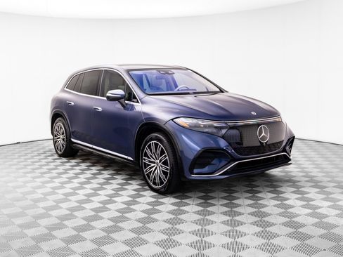 Certified 2023 Mercedes-Benz EQS 450+ 4MATIC SUV w/ AMG Line Exterior Package image 8