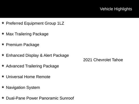 Certified 2021 Chevrolet Tahoe Premier w/ Premium Package AWD/4WD image 12