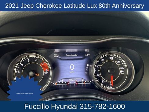 Used 2021 Jeep Cherokee Latitude Lux 80th Anniv w/ Quick Order Package 26U 80TH AWD/4WD image 17