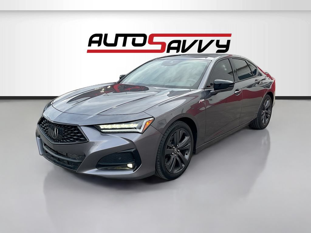 Used 2022 Acura TLX w/ A-SPEC Package AWD/4WD image 3