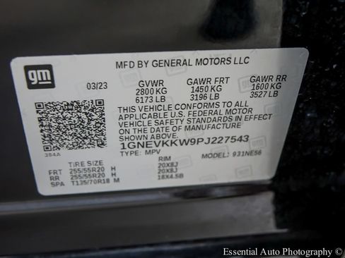 Used 2023 Chevrolet Traverse Premier w/ Redline Edition AWD/4WD image 30