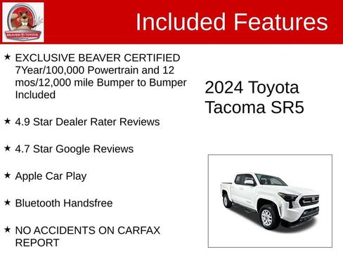Used 2024 Toyota Tacoma SR5 image 4