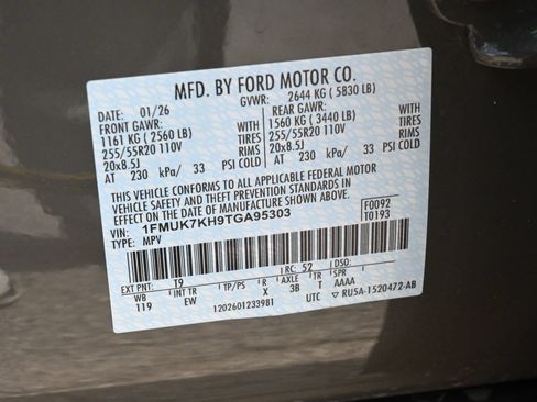 New 2026 Ford Explorer ST-Line w/ Premium Package RWD image 27