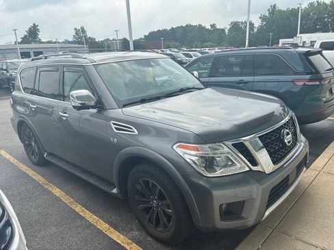 Used 2018 Nissan Armada Platinum w/ Captain Seat Package AWD/4WD image 2