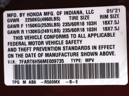Used 2021 Honda CR-V EX image 46