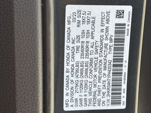 Certified 2023 Honda CR-V EX-L image 30