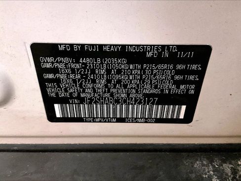 Used 2012 Subaru Forester 2.5X w/ Popular Pkg 2 image 33