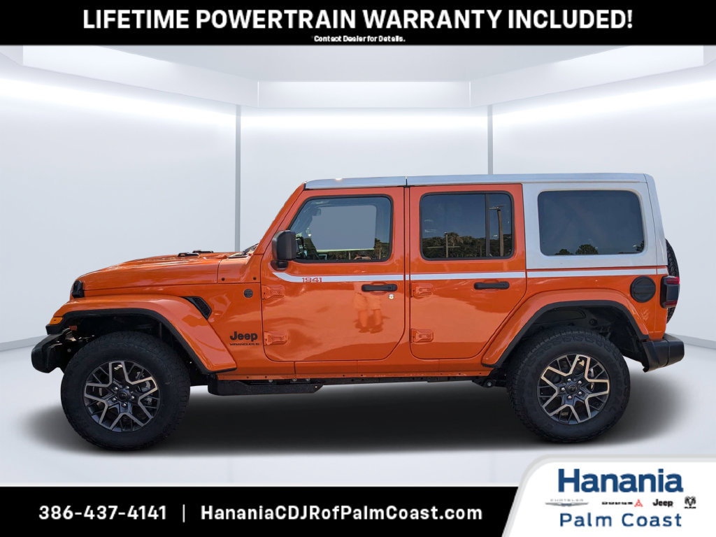 New 2026 Jeep Wrangler Unlimited Sahara w/ Whitecap Package AWD/4WD image 6