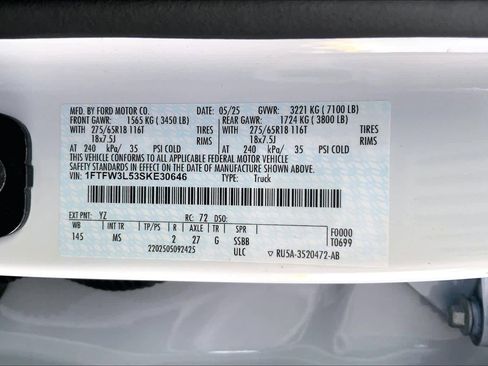 Certified 2025 Ford F150 XLT w/ Equipment Group 301A Standard image 30