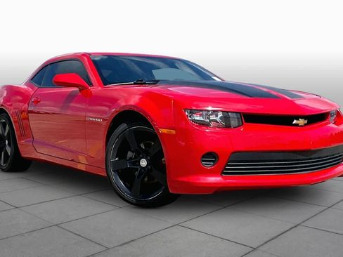 Used 2015 Chevrolet Camaro LS w/ Black Rally Stripe Package RWD image 3