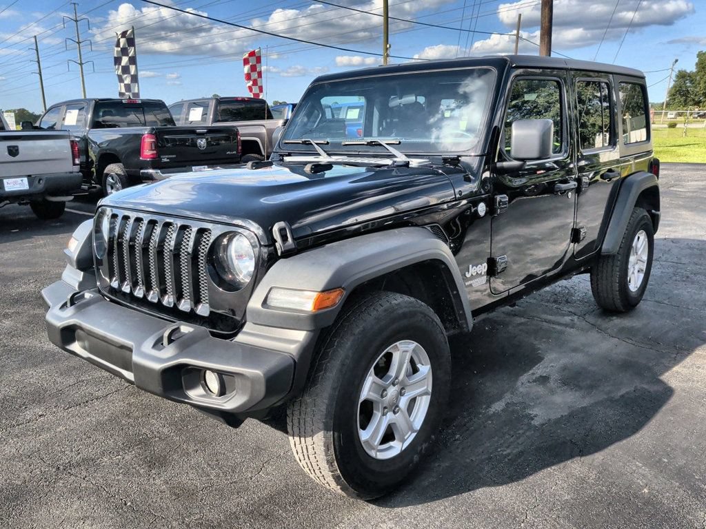 Used 2019 Jeep Wrangler Unlimited Sport S AWD/4WD image 1
