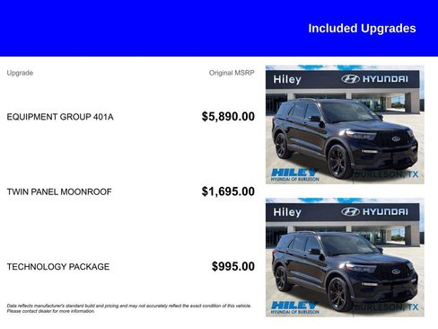 Used 2023 Ford Explorer ST w/ Equipment Group 401A AWD/4WD image 5