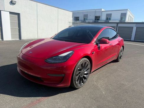 Used 2021 Tesla Model 3 Performance AWD/4WD image 2