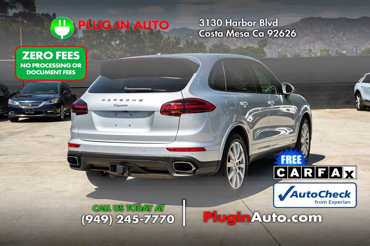 Used 2017 Porsche Cayenne Platinum Edition AWD/4WD image 4
